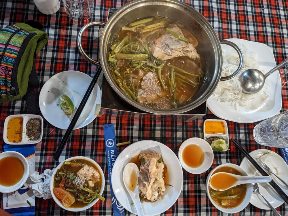 Fish Soup, Crazy Streets, and Night Markets in Saigon 33 fish-hotpot-saigon-vietnam.jpg
