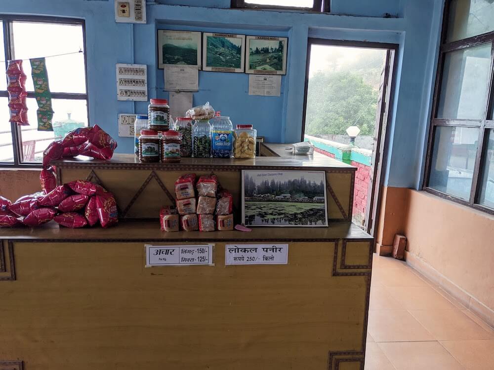 A Joyful Meander Over a Must-Do Himalayan Hike: Finding Our Own Pleasures 14 the simple restaurant at our village homestay