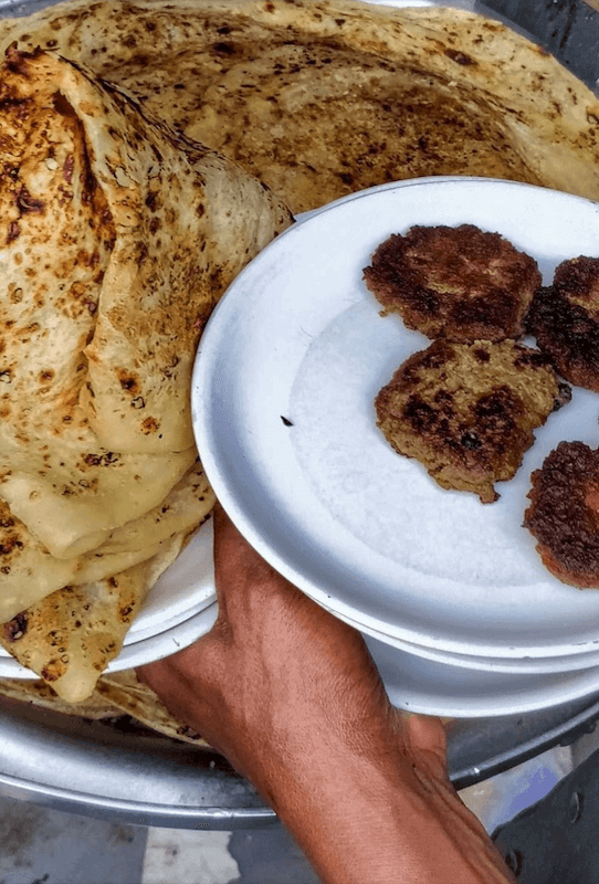 tunday kebabs and mughlai paratha in lucknow