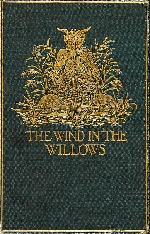The_Wind_in_the_Willows_original cover used in article on favorite books 2023 on my canvas