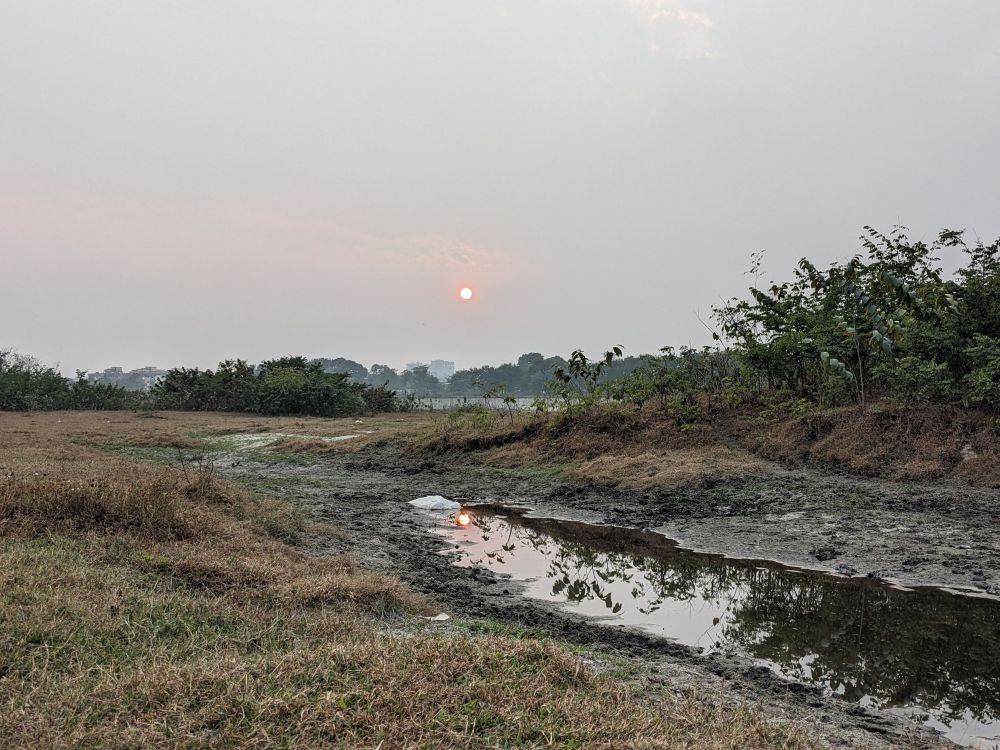 a sunset i wouldnt forget in siliguri