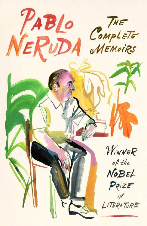 pablo neruda complete memoir book cover
