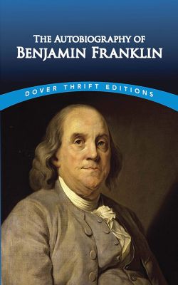 The Autobiography of Benjamin Franklin book cover