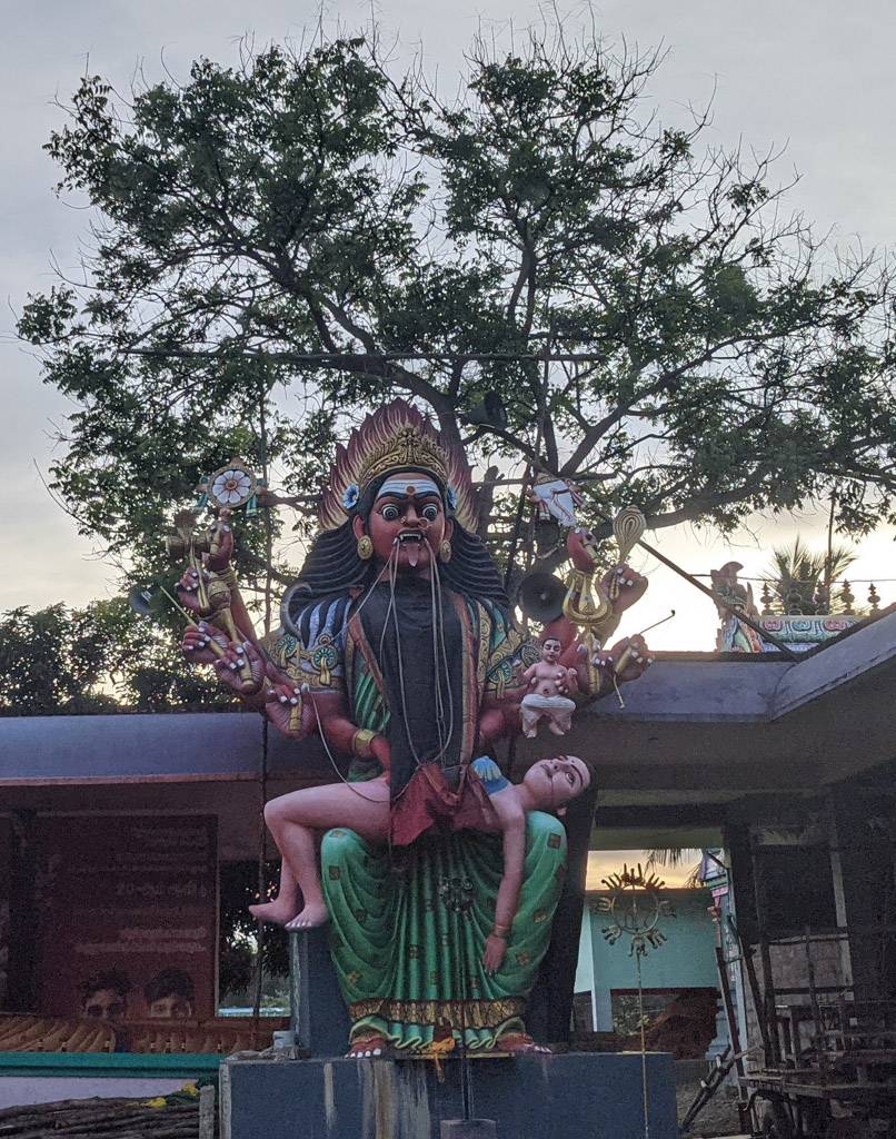 a south indian tamil temple