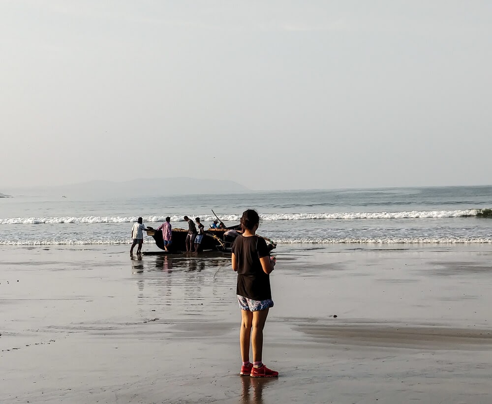 goa's palolem beach goa india
