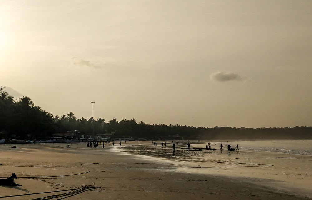 palolem beach south goa india