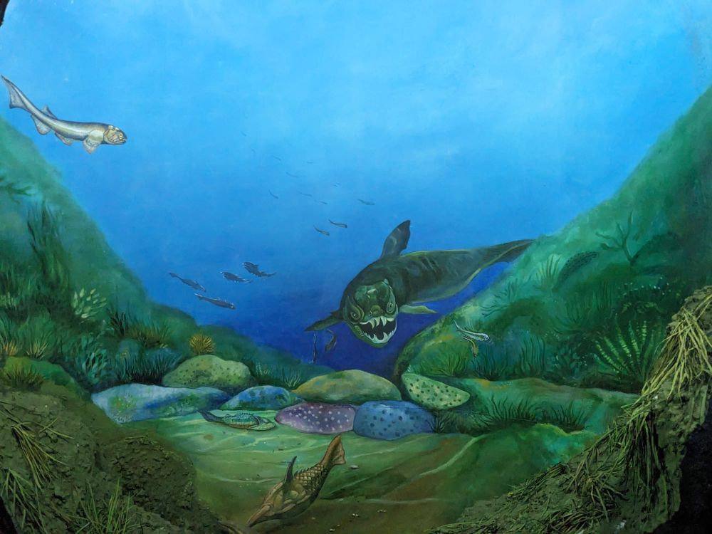 the great underwater painting of how life must have been once