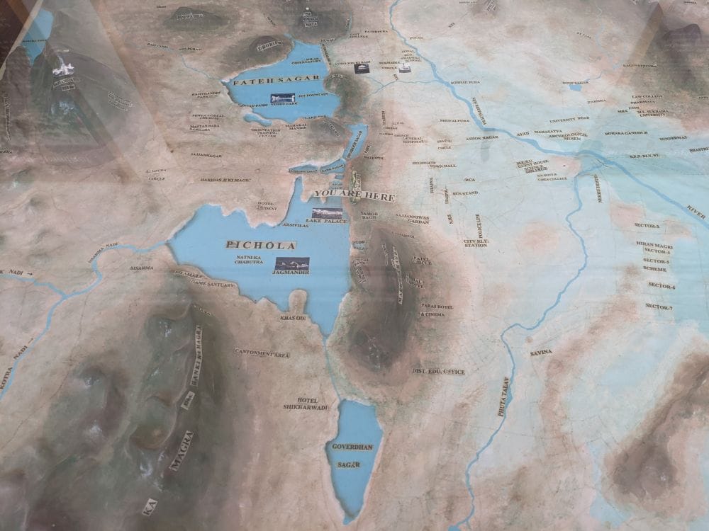 a map of udaipur for you to use to see the best places to see in udaipur rajasthan (1)