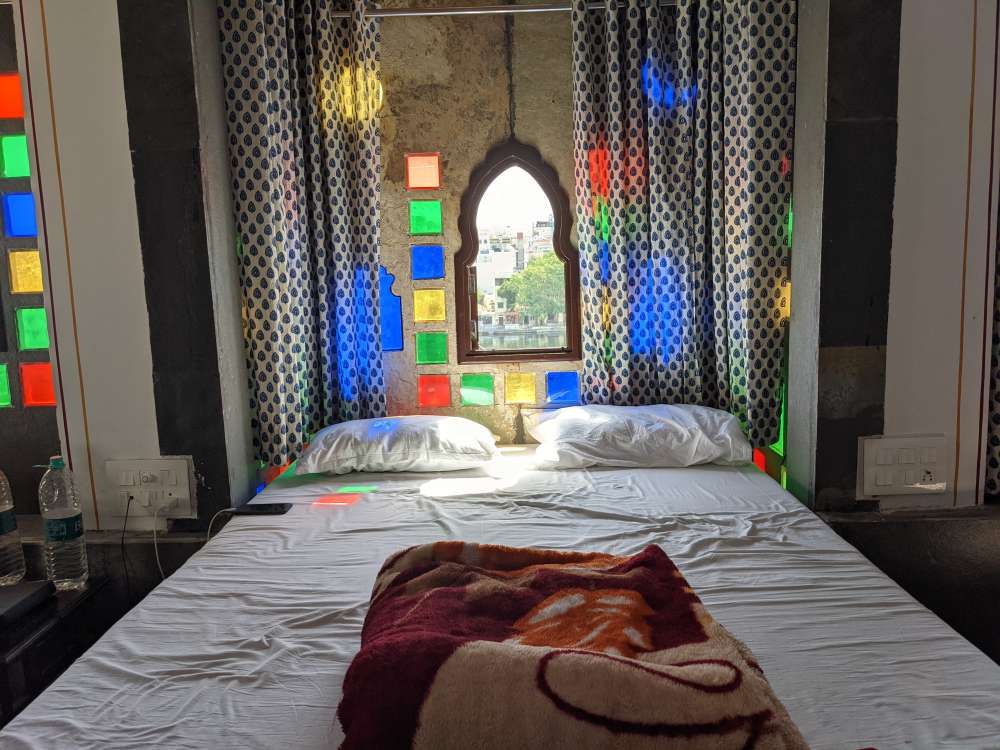 bedroom Pichola haveli Udaipur