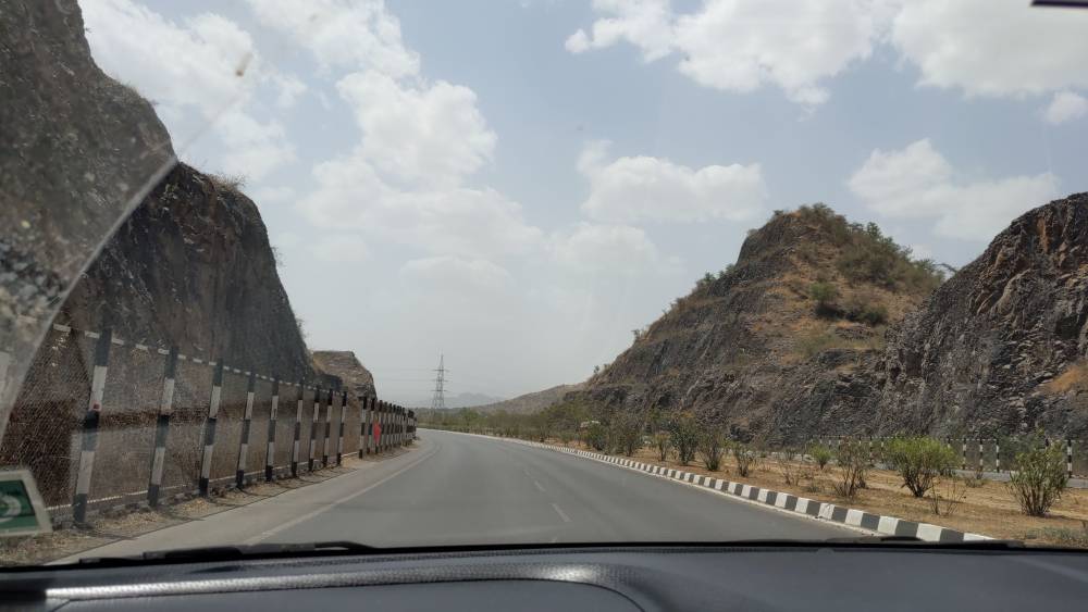 on our way to the hospital outside udaipur