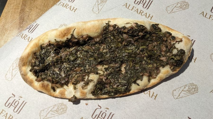 the flat bread, Abu Dhabi