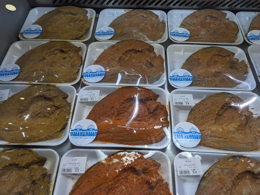 Dusty Sharjah: The Poorer Brother of Abu Dhabi and Dubai 34 marinated sea bream, a popular local fish (1)