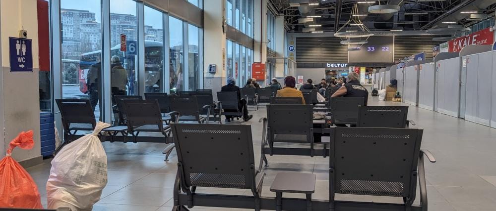 istanbul bus station turkey