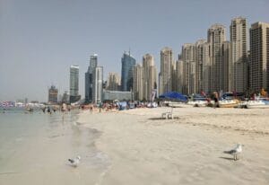 Train and Tram-Hopping to the Marina Beach Dubai, a Water Taxi, and Operation Falafel 3 Train and Tram-Hopping to the Marina Beach Dubai, a Water Taxi, and Operation Falafel