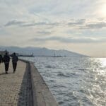 things to do in izmir turkey people on the boulevard ocean sunlight (1)